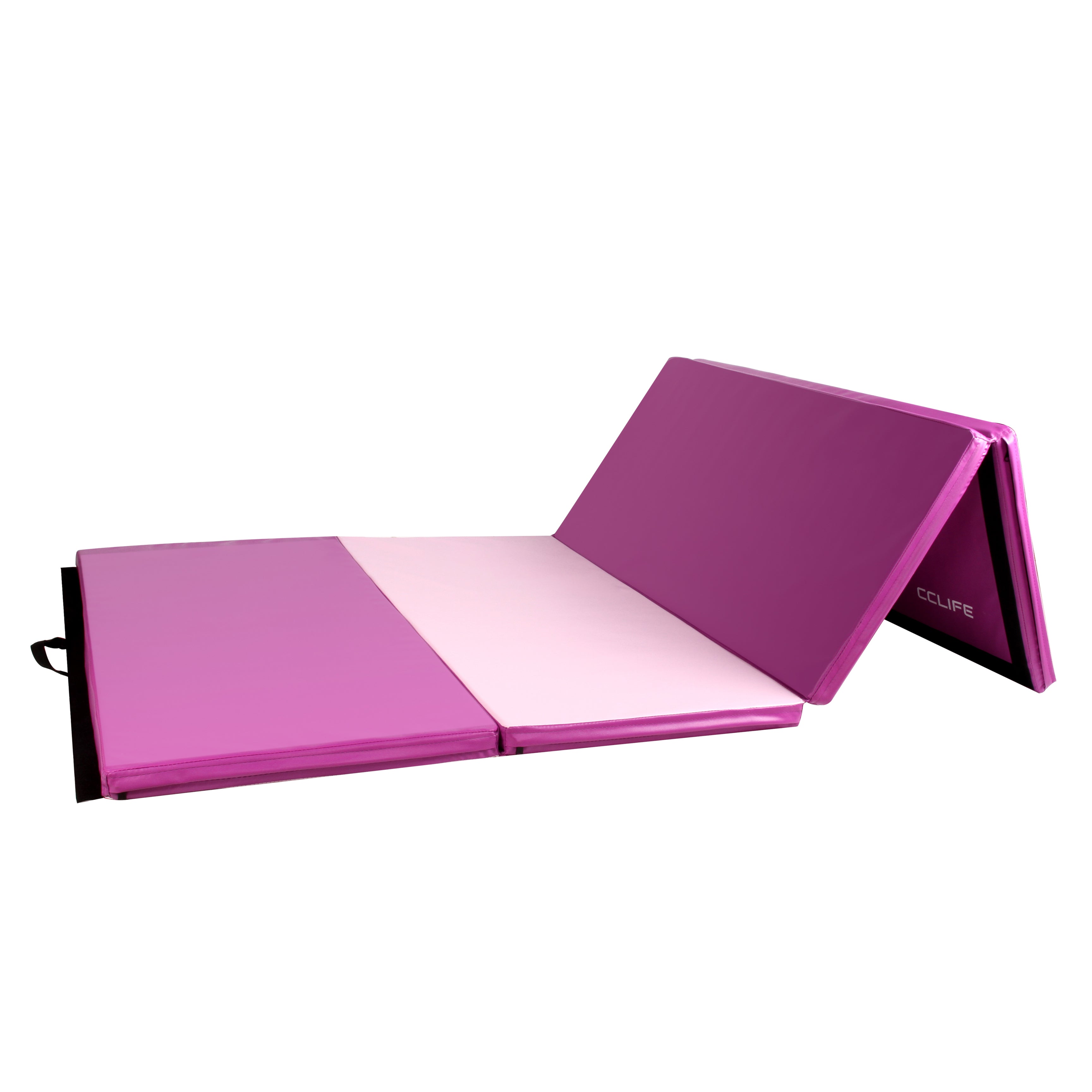 ZERRO Pink Purple Foldable Gymnastics Mat CCLIFE HOME ZERRO